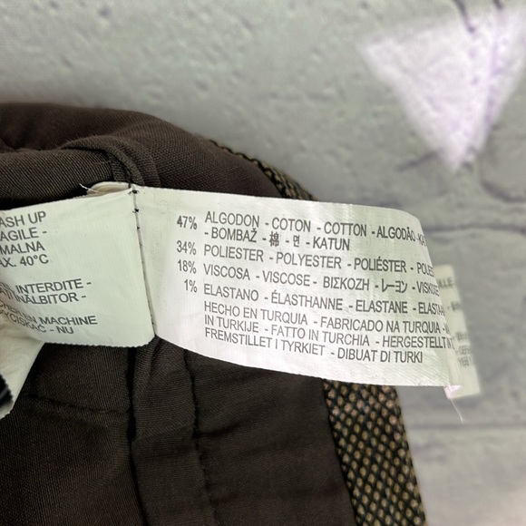 ZARA MAN Stretch Brown Pants. Size: 32 - Picture 9 of 12